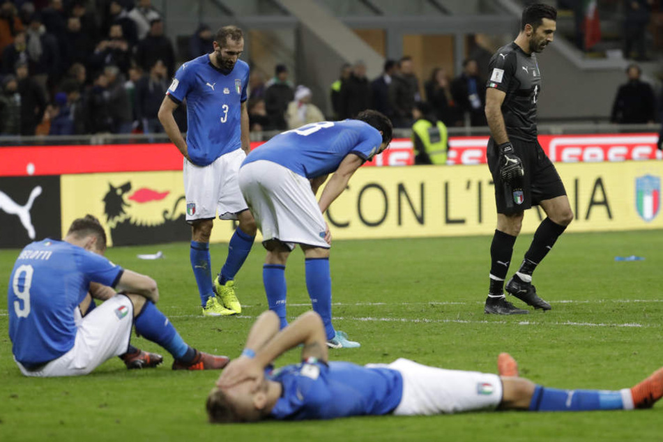 Enttäuschung ohne Ende: Die Squadra Azzurra ist bei der WM 2018 in Russland nicht mit dabei.