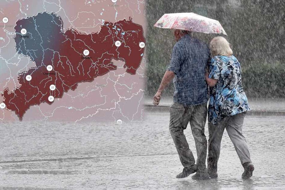 In den nächsten Stunden soll es wieder richtig ungemütlich in werden.