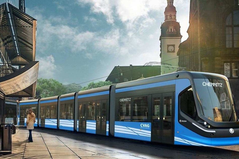 Die neuen Skoda-Bahnen, die ab 2018 in Chemnitz fahren sollen, haben dann
auch WLAN-Hotspots.