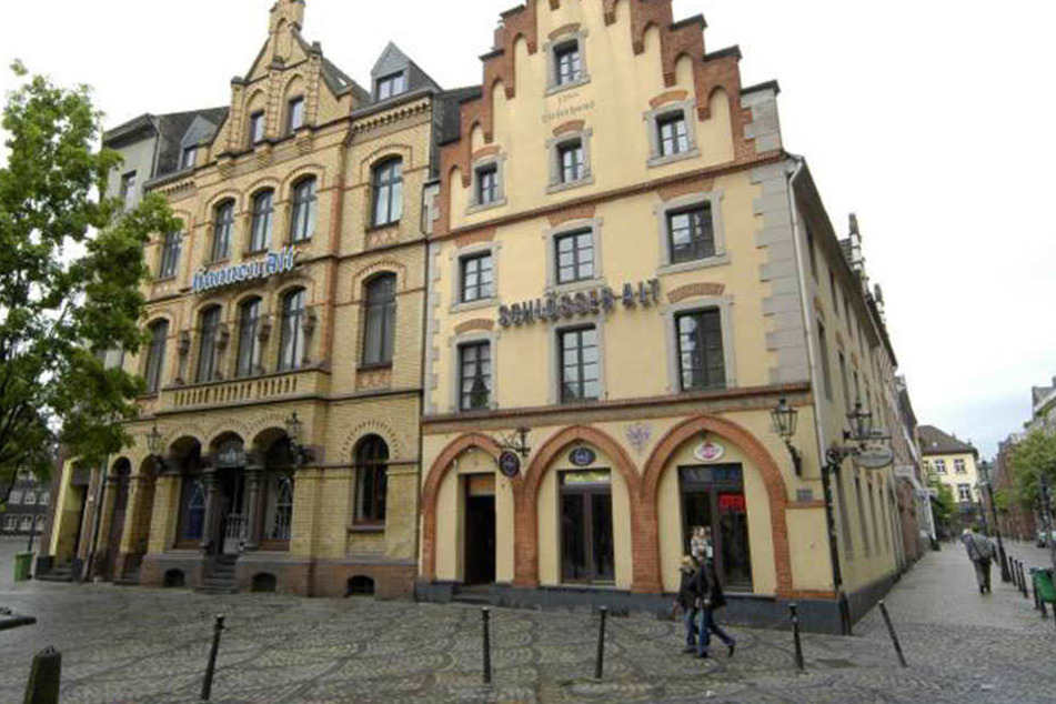 Hier traf die alte Dame auf ihren Peiniger.