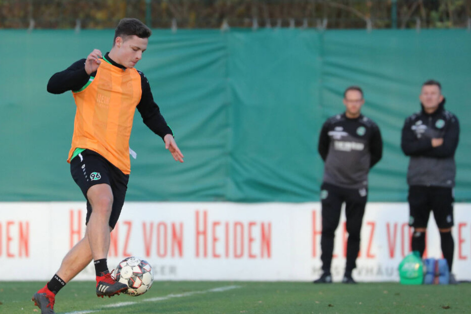 Luca Beckenbauer spielt für die U19 von Hannover 96.