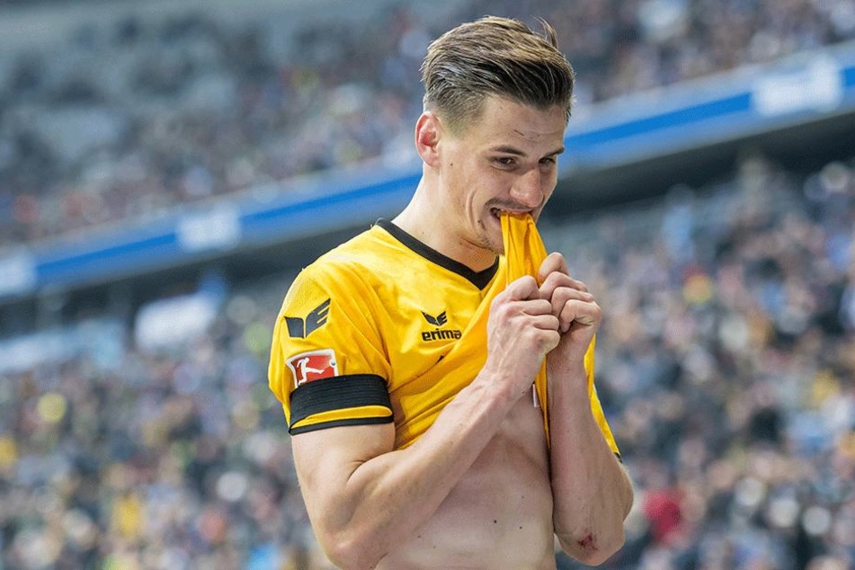 Stefan Kutschke vergab in der 2. Halbzeit die größte Dynamochance.