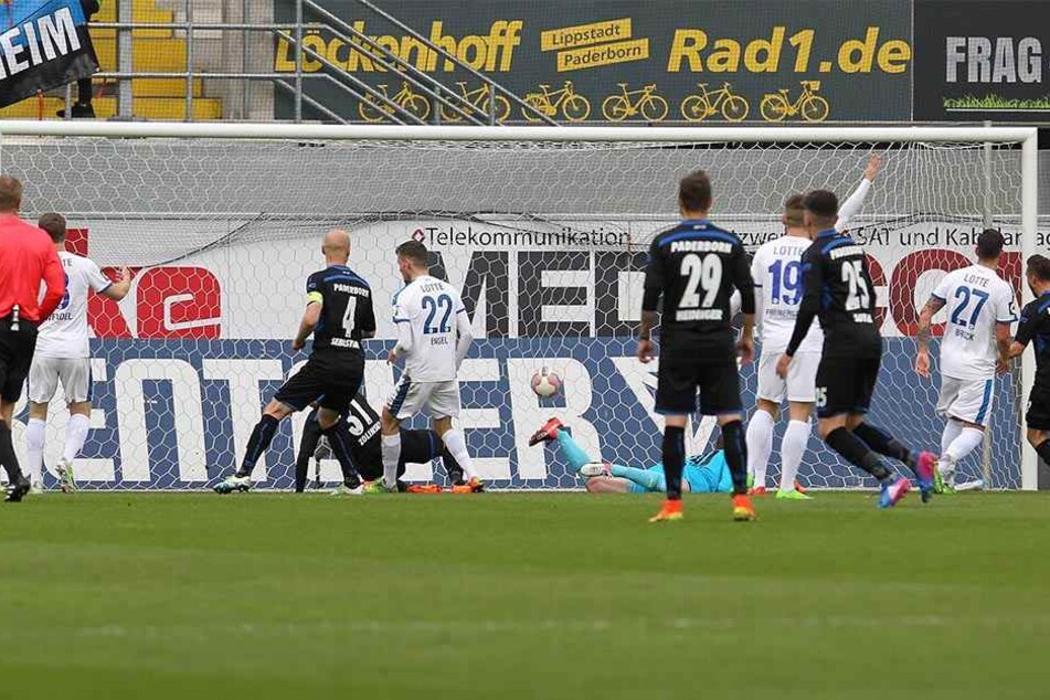 Die verdiente Führung nach nur acht gespielten Minuten durch Ben Zolinski.