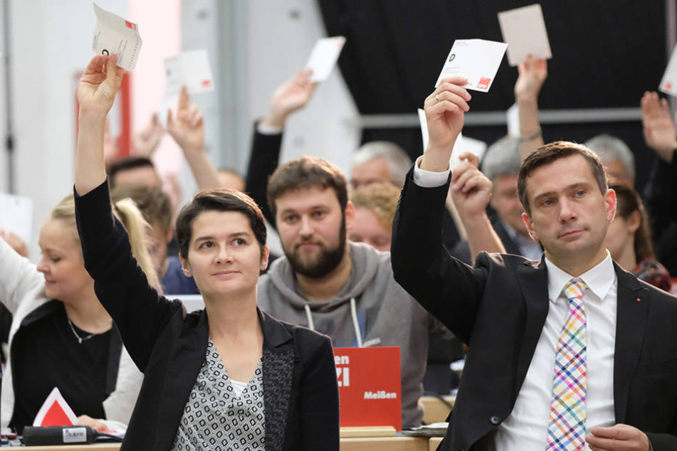 Am Samstag stimmten die SPD-Delegierten über ihre Parteispitze ab.