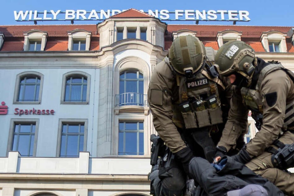 Insgesamt sechs Personen mussten die Beamten bei der wüsten Schlägerei auf dem Willy-Brandt-Platz voneinander trennen. (Symbolbild)