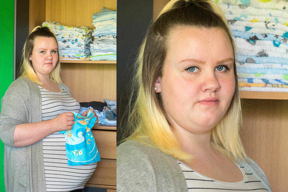 Am Sonntag soll geboren werden. Mama Nelly (14) macht sich Sorgen, ob sie ihr Kind behalten kann.