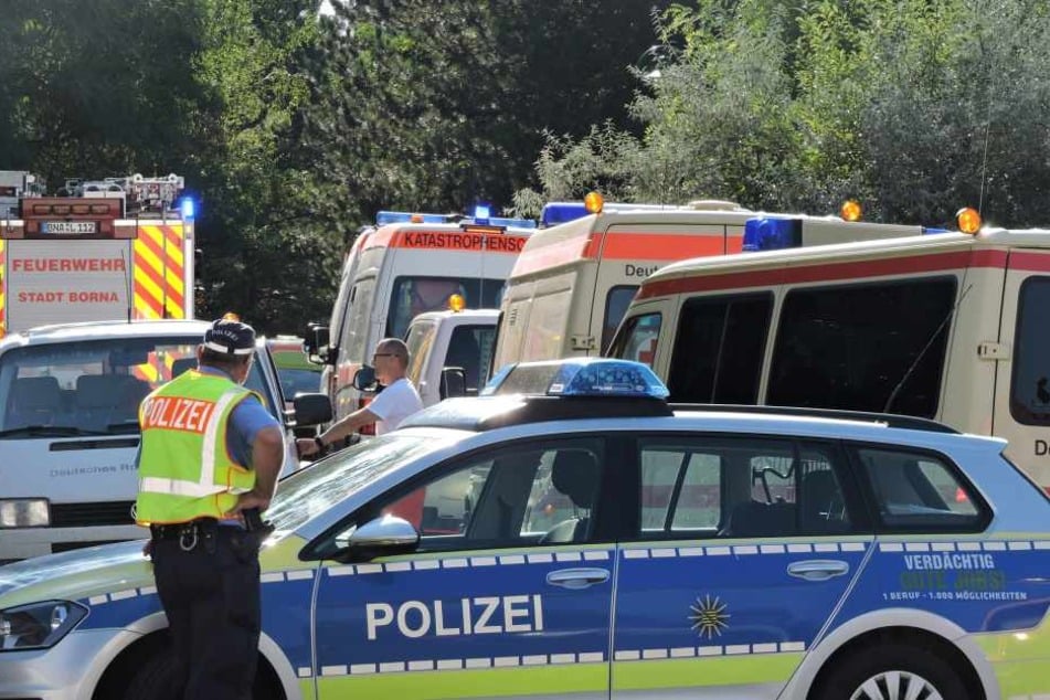 Das nähere Umfeld des Pflegeheimes wurde vorsorglich abgesperrt.
