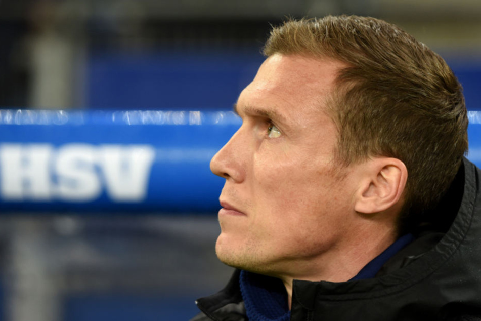 Hannes Wolf ärgert sich sehr über seine erste Niederlage als HSV-Trainer.