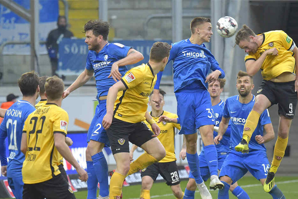 Hätte den Siegtreffer erzielen können: Joker Lucas Röser vergab die letzte Chance des Spiels, köpfte gegen Bochum in der Nachspielzeit den Ball übers Tor.