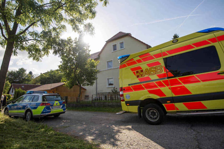 Die Polizei wurde auf ein verlassenes Gelände auf der Bischofswerdaer Straße in Ottendorf gerufen.
