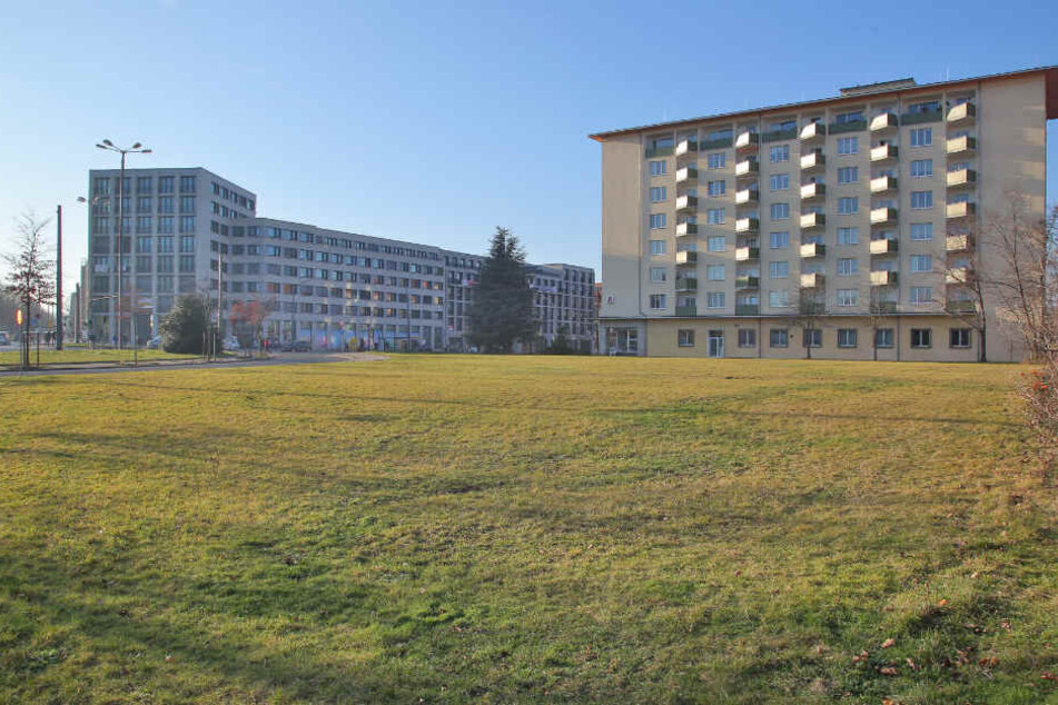 Direkt am Nürnberger Platz könnte das neue Institutsgebäude entstehen.