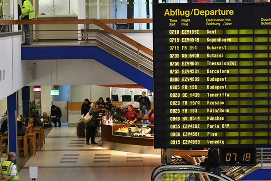 Teilweise musste Terminal A am Flughafen Schönefeld geräumt werden (Symbolfoto).