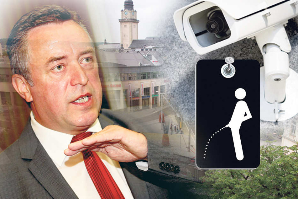 Oberbürgermeister Ralf Oberdorfer (FDP) wird wegen des Pinkel-Pöbels unter Druck gesetzt.