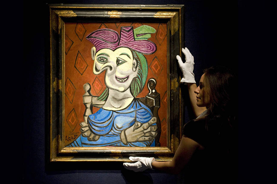 In New York wurde dieses Gemälde von Pablo Picasso jetzt für über 40 Millionen Dollar verkauft.
