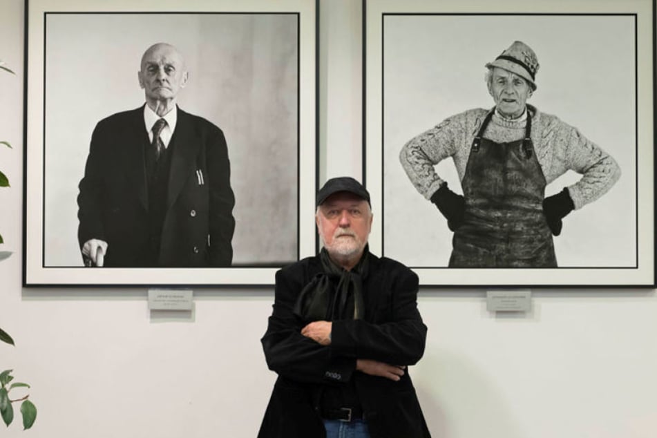 In Annaberg geboren, in Berlin lebend: Fotograf Ulrich Burkhardt schenkte seiner Heimatstatdt die Porträts Artur Schramm (links) und Johannes Schönherr.