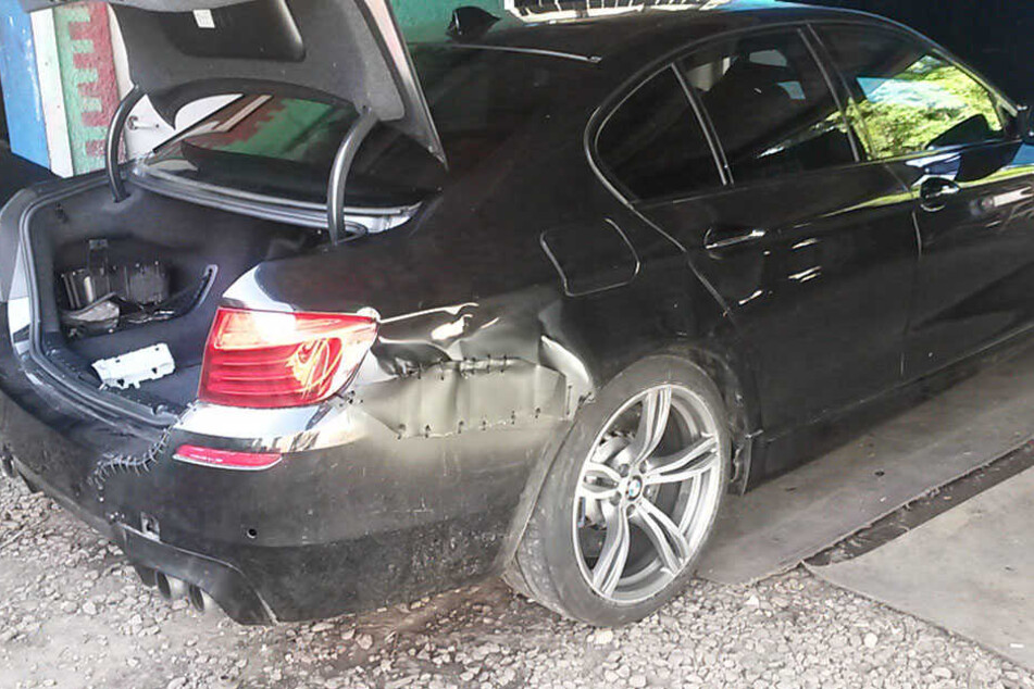 Ein vermeintlich gestohlener BMW 5 wurde in Polen entdeckt.