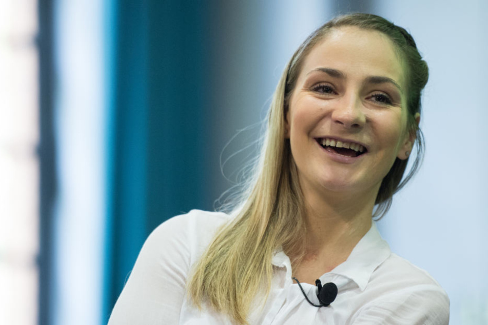 Kristina Vogel (27) blickt positiv in ihre Zukunft.