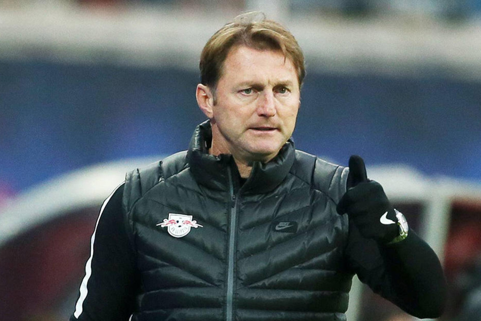 Trainer Ralph Hasenhüttl sieht RB Leipzig noch lange nicht am Ende der Leistungs-Fahnenstange.