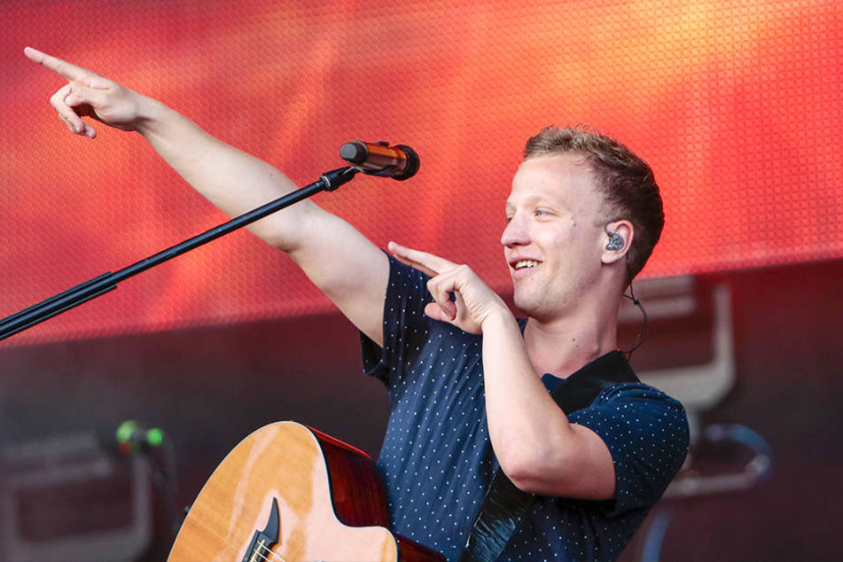 Joris bei einem Konzert in Gifhorn.