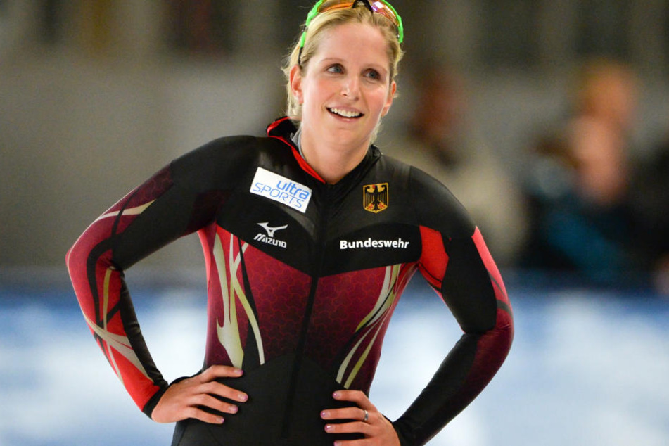 Bente Pflug gehörte zu den Stützen des deutschen Eisschnelllauf-Trios in der Teamverfolgung.