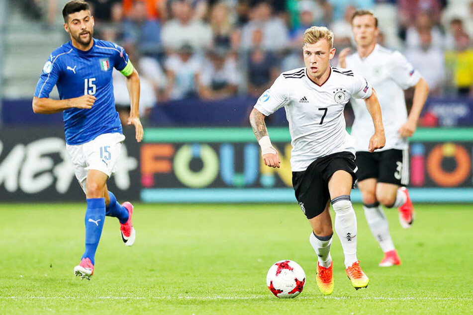 Absolvierte 55 Junioren-Länderspiele: Max Meyer (r.).