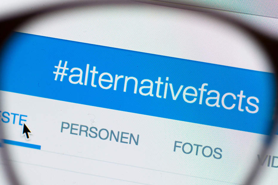 Auf Twitter bekamen die alternativen Fakten sogar einen eigenen Hashtag.