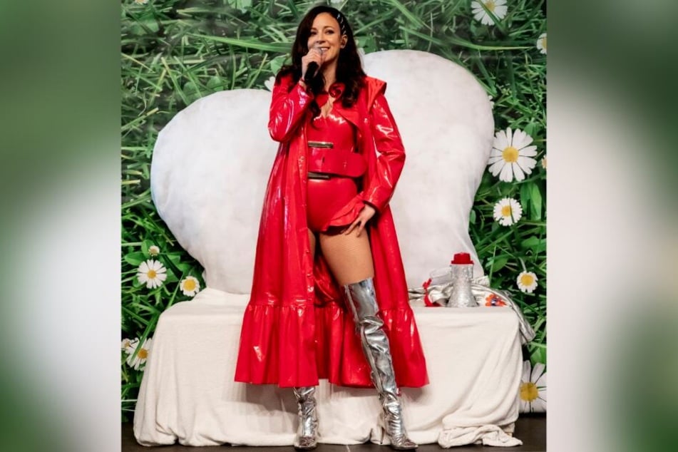 Jasmin Wagner (Blümchen) tritt bei der Internationalen Grünen Woche in der Blumenhalle auf.