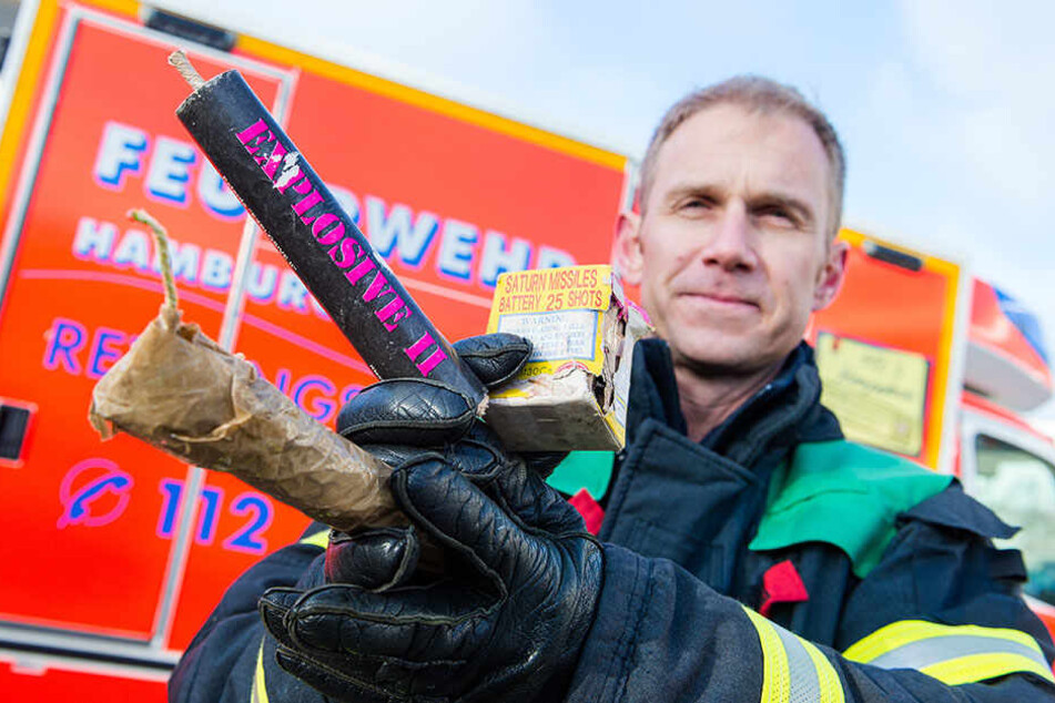 Die Feuerwehr warnt vor illegalen Böllern.