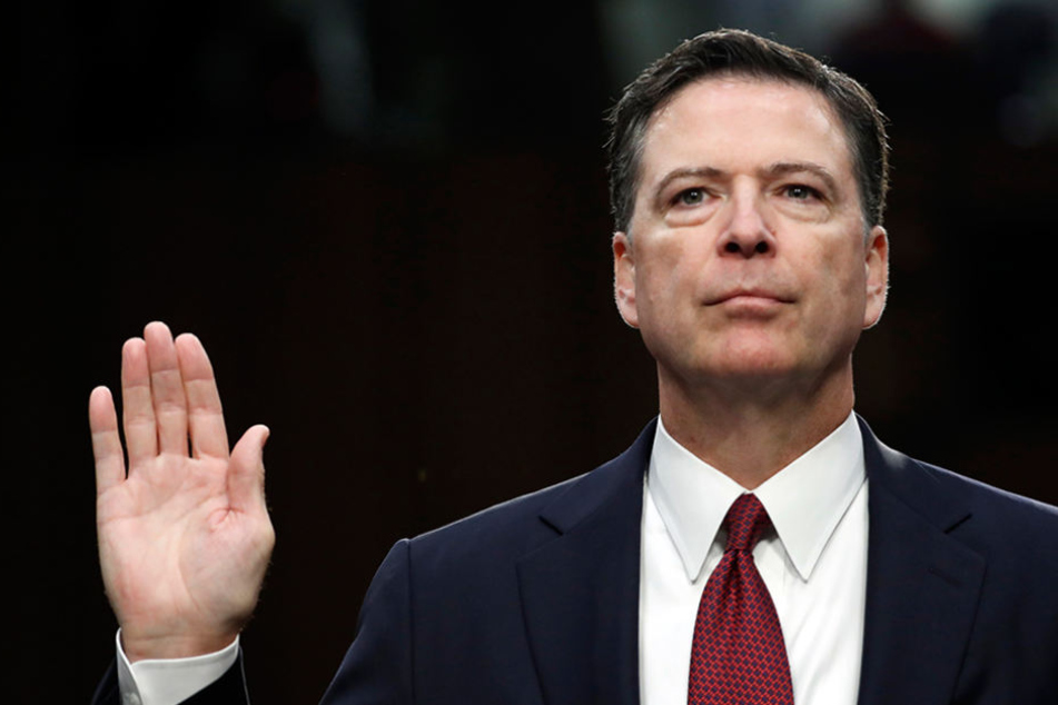Ex-FBI-Chef James Comey musste am Donnerstag vor dem US-Senat aussagen.