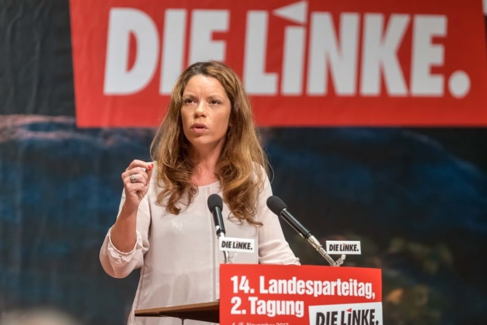 Antje Feiks (38) ist die neue Chefin der sächsischen Linken.