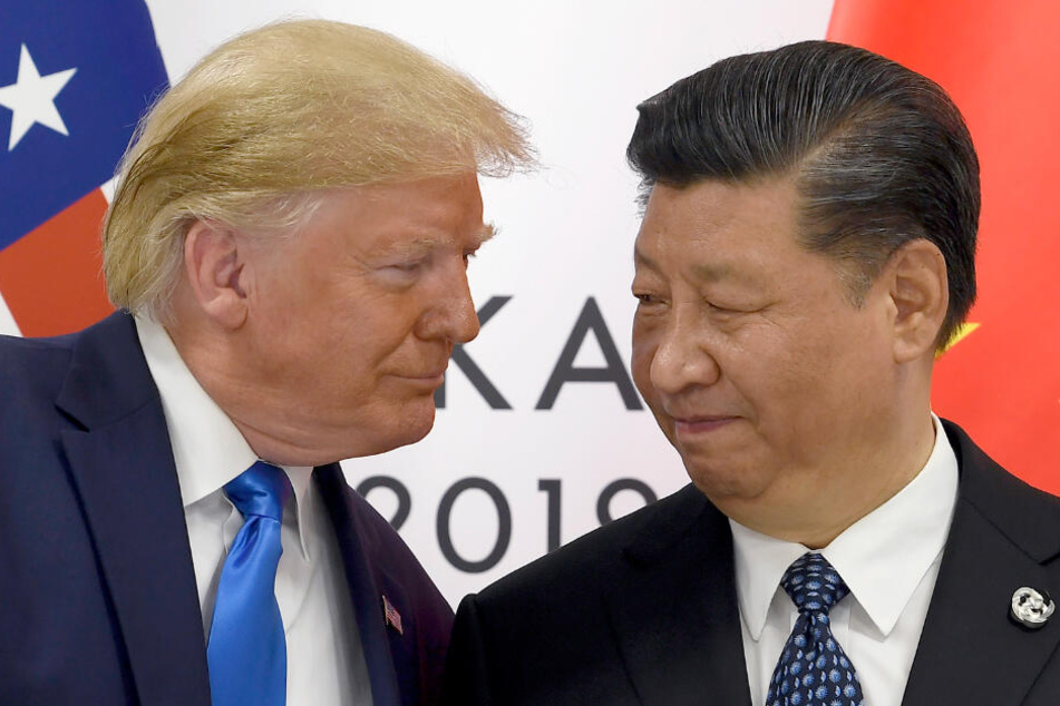 Donald Trump und Chinas Präsident Xi Jinping.