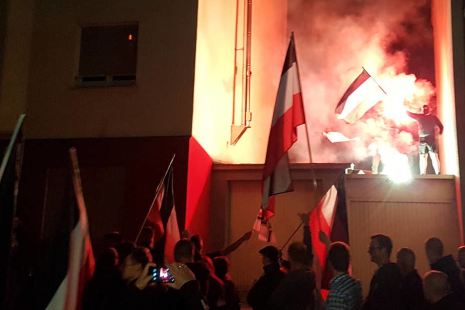 Rechtsradikale Demonstration in Dortmund im September 2018.