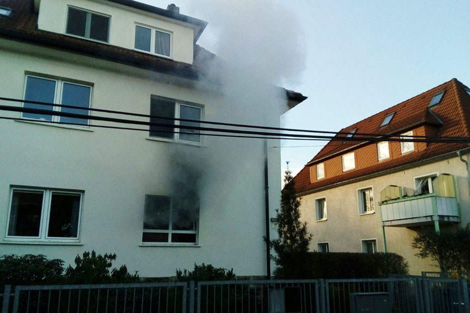 Die Wohnung ist derzeit unbewohnbar.