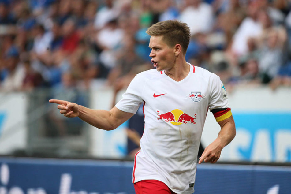 Dominik Kaiser wird natürlich auch in Zukunft bei RB Leipzig spielen.
