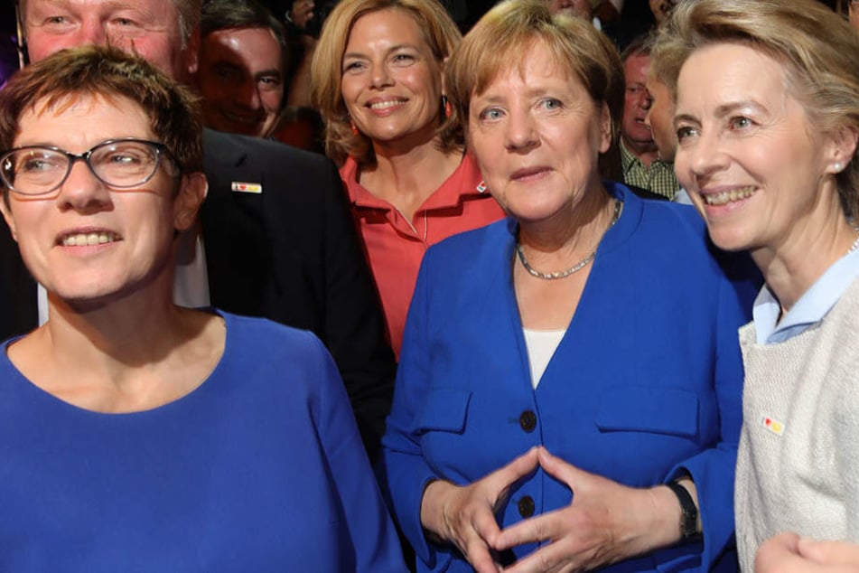 Die Raute überzeugte das Publikum: Angela Merkel gewann das TV-Duell am Sonntag.