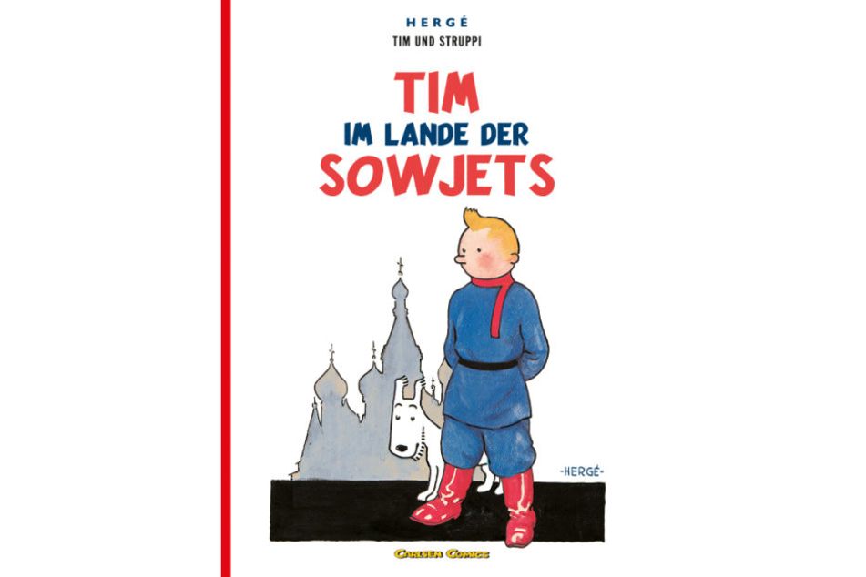 Das erste Heft "Tim im Lande der Sowjets" erschien 1929.