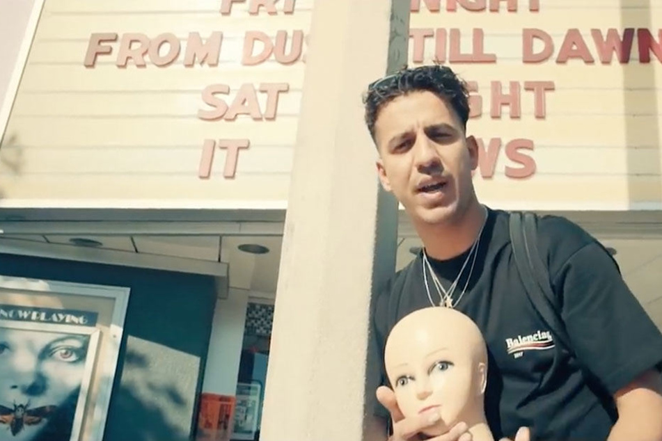 Ufo361 in seinem Musikvideo "Tiffany".
