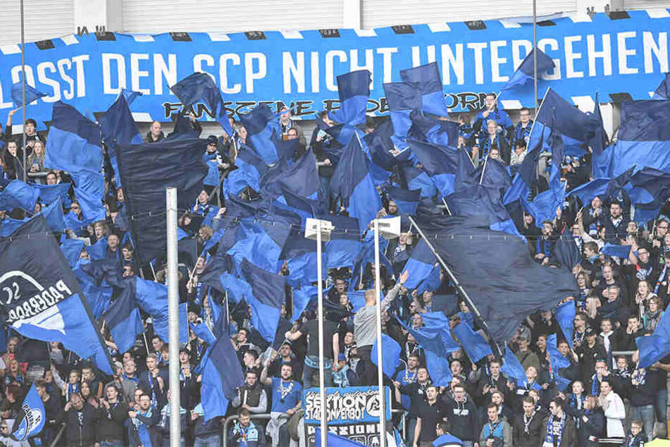 Die Fans vom SCP fordern von der Stadt: "Lasst den SCP nicht untergehen!".