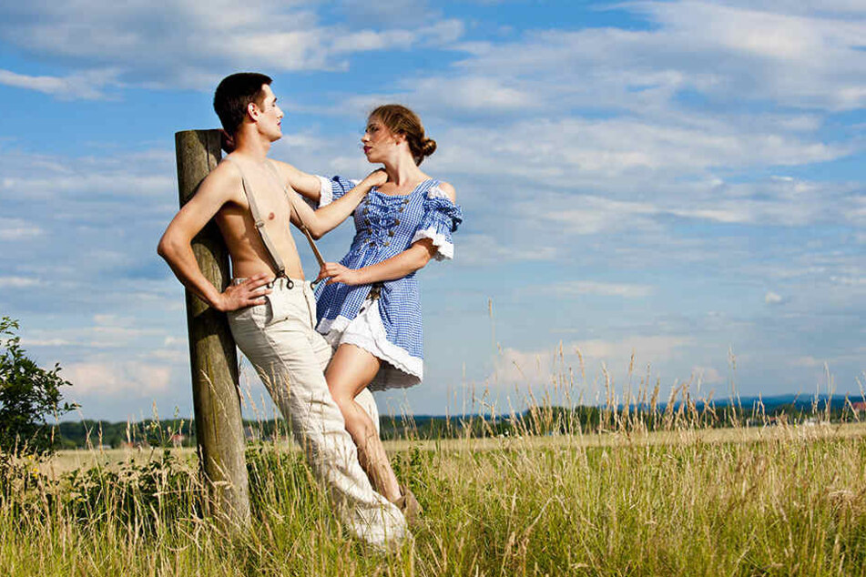 Draußen im Feld ist man meist ungestört.