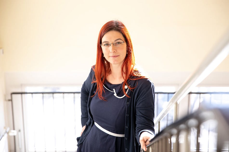 Direktorin Anna-Maria Feig (37) hatte auf die Probleme in ihrer Schule aufmerksam gemacht.