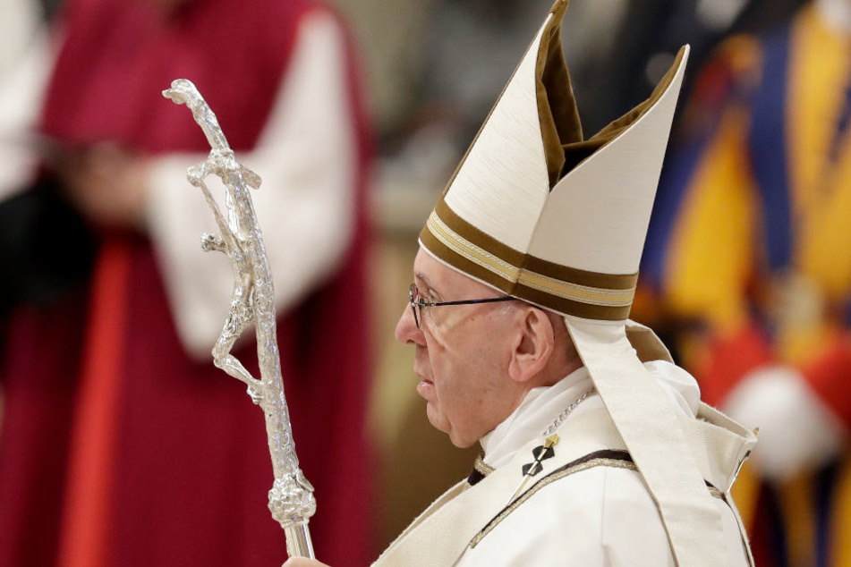 Papst Franziskus hielt seine Messe am Sonntag vor 6.000 Armen ab.