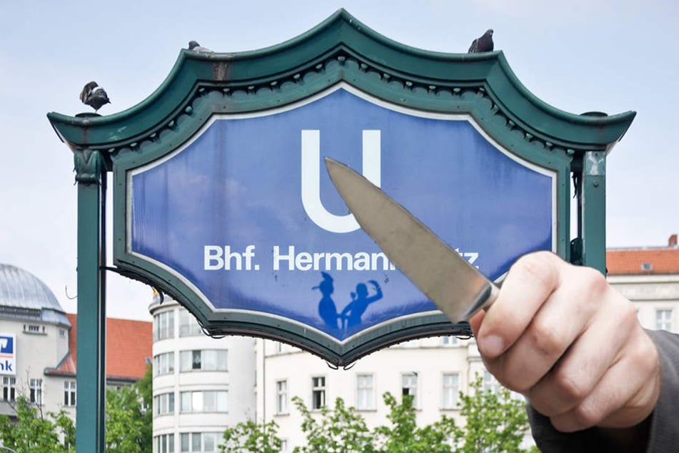 Mit einem Messer gingen die Angreifer auf einen Mann los. (Symbolbild)