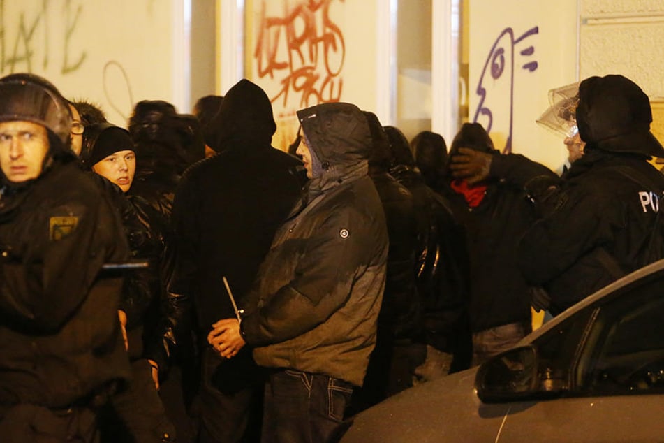 In Leipzig-Connewitz prügelten sich Anfang 2016 rechte Schläger mit der Polizei.