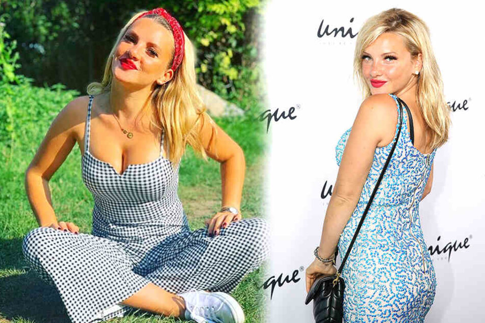 Dschungelkönigin Evelyn Burdecki (30) hat eigentlich nicht so viel Lust darauf, ihren Traummann im Fernsehen zu suchen (Bildmontage).