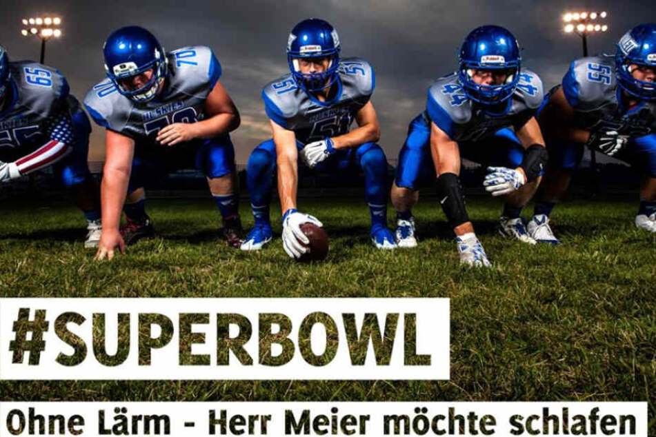 Witzige Kampagne der Polizei zum Super Bowl.