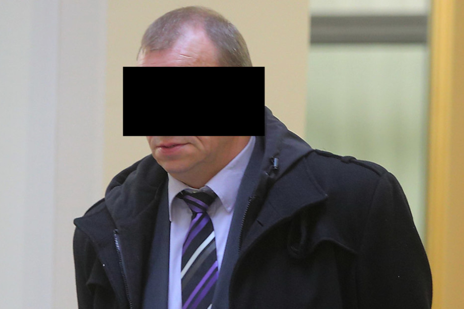 Hans-Jürgen P. (58) sieht sich unschuldig vor Gericht.