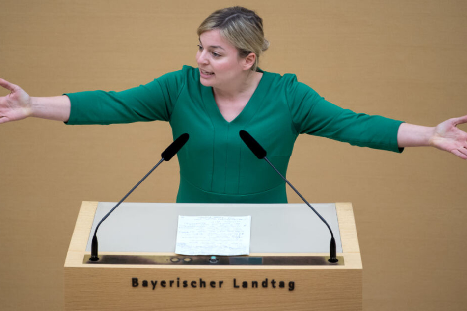 Katharina Schulze will sich von den Anfeindungen nicht beirren lassen.