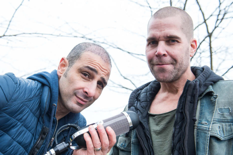 Die Sänger Volkan Baydar und Vince Bahrdt bilden das Duo "Orange Blue".