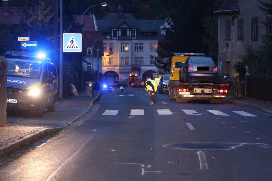 Sonntagabend waren immer noch Ermittler am Unfallort.