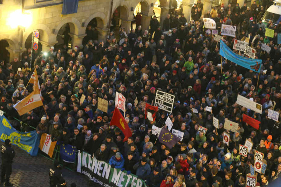 In Münster gab es erst vor Kurzem heftige Proteste gegen den Neujahrsempfang der AfD.
